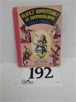 "ALICE'S ADVENTURES IN WONDERLAND" 1940 BOOK