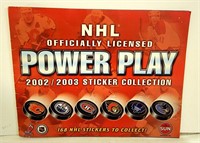2002-03 NHL Sticker Collection Complete