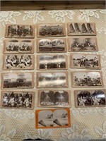 LOT OF 16 ANTIQUE STEREOVIEW CARDS