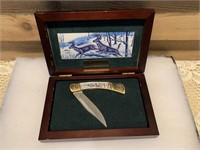 MAJESTIC WHITETAILS KNIFE BY ERIC BYORLYN
