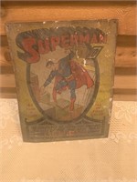 SUPERMAN METAL SIGN NEWER