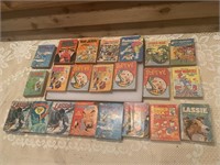 LOT OF 22 BIG LITTLE BOOKS WITH POPEYE/LASSIE