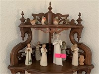 LOT OF WILLOW TREE FIGURINES AND MISC NOTE