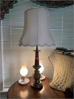 VTG BRASS TABLE LAMP