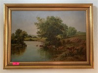 ORIG LISTED ARTIST PAINTING BY L.P. SHAVER