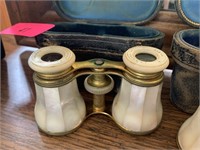 ANTIQUE LEMAIRE MOTHER OF PEARL OPERA GLASSES