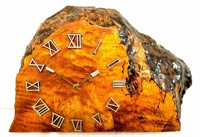Wooden Cyprus Clock