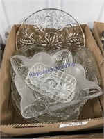 ASSORTED CLEAR GLASS,