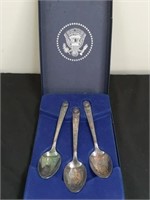 Presidential Bicentennial spoons. No markings