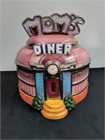 11x11 Mom's diner cookie jar