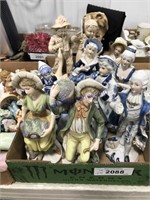 BLUE/ WHITE FIGURINES, OTHER FIGURINES,