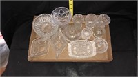 assorted glass items