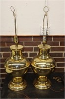Gold Lamp Set