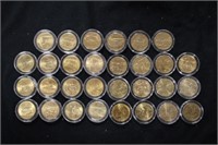 STATE QUARTERS -GOLD COLOR