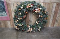 XL Christmas wreath - approx. 4'