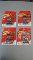 Lot of 4 Johnny Lightning Collectible Cars