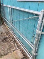 Two galvanized gates or panels. 46 inches high