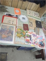 COMIC BOOKS,PAPER GOODS AND MORE