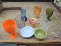 ASSORTED GLASS WARE