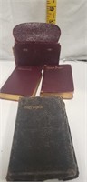 Hymnal, Prayer book w/carrying case, Bible