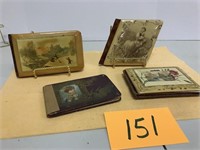 3 Celluloid Covered Diaries & 1 other