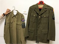 2 Military Uniforms (1 top only)