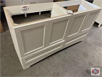 Vanity cabinet Vanity cabinet 60 inch color white