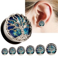 Didnot 1 PC Blue Opal & Tree of Life