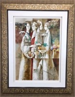 Four Sisters by Georges Braque S/N Lithograph