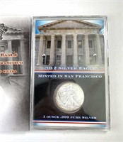 2012 American Silver Eagle, Minted in S.F.