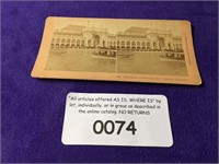 1803 STEREOSC0PE VIEW CARD SEE PHOTO