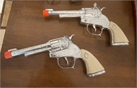 Two Hubley Cap Guns