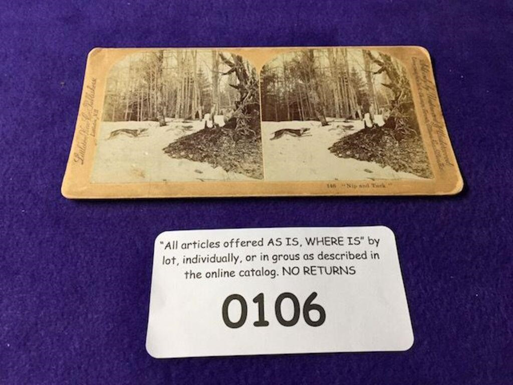 STEREOSCOPE AND RARE VIEW CARDS ONLY