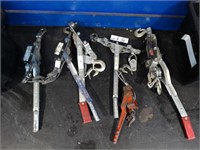 5 Assorted Wire Rope Ratchets