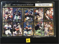 1991 Action Packed New York Giants
