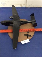WWII Spotter Plane Model & mini metal plane