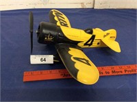 Gee Bee plastic rubber band plane
