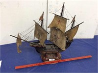 Old Wooden Ship Model - NO SHIPPING