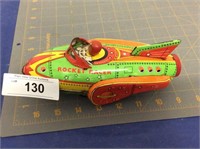 Rocket Racer Tin Toy