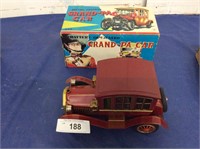 Vintage battery operated Grand-Pa Car
