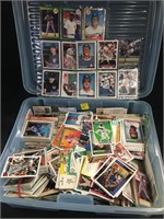 Tote of assorted Trading Cards