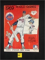 1969 World Series Program Mets vs Baltimore