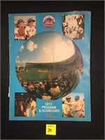 1972 Mets Program & Scoreboard