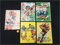 Marple-Newton Football Programs 1960