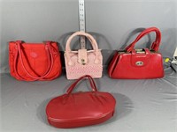 Red& Pink Purses