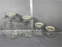 Ermetico Glass storage containers