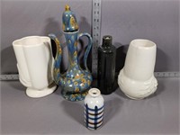 Vases and decorative bottles