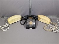 Assortment of corded telephones