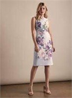 MELANIE LYNE Sleeveless floral dress- 10