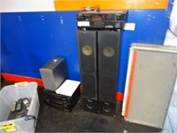 Yamaha Stereo System, 3 Receivers, 2 Speakers